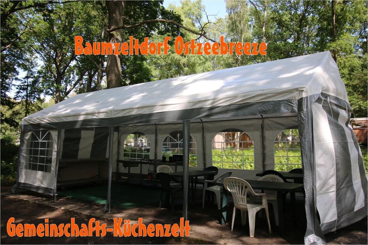 Baumzeltdorf Ostseebreeze Direkt Am Strand Дранске Экстерьер фото